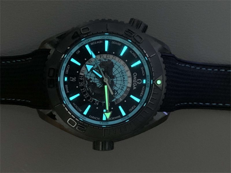 Omega Seamaster Planet Ocean 600M GMT Worldtimer 45.5mm 215.92.46.22.01.001 1:1 Replica Omega Seamaster Planet Ocean 600M GMT Worldtimer 45.5 mm 215.92.46.22.01.001 - Image 2