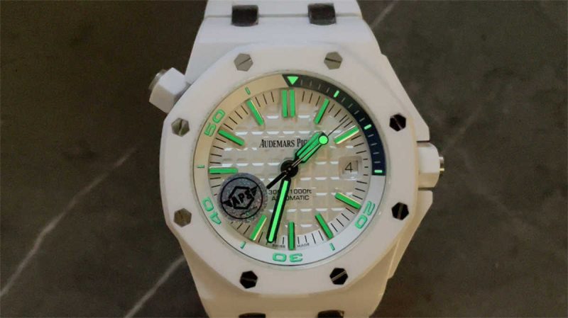 Audemars Piguet Royal Oak Offshore 15707CB.OO.A010CA.01 White Ceramic 1:1 Replica - Image 2