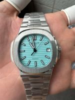 DDF Nautilus 5711/1A-018 Tiffany Blue 1:1 Patek Philippe Homage Replica - Image 2