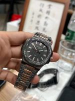 Patek Philippe Nautilus 5711 1:1 Replica Homage | Carbon & Rose Gold - Image 2