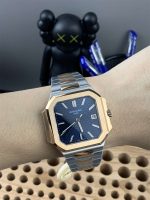 Patek Philippe Cubitus 5821/1AR-001 Two-Tone Blue Dial 1:1 Replica Watch - Image 2
