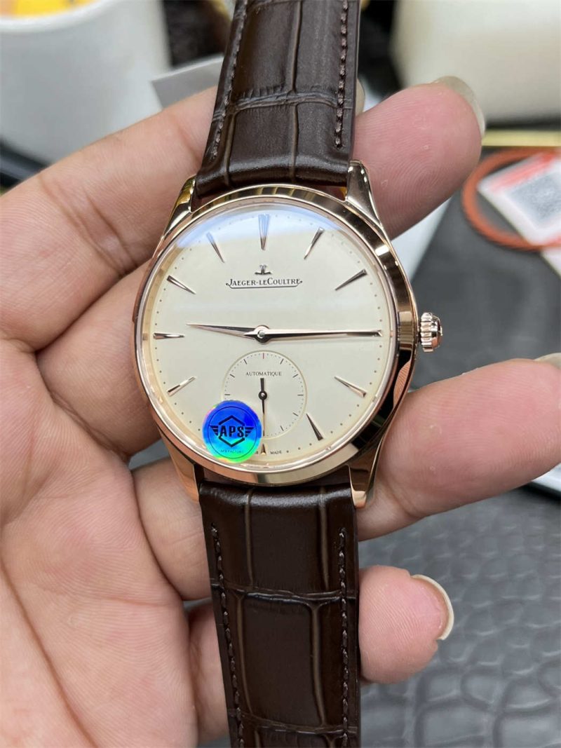 Jaeger-LeCoultre Master Ultra Thin 1212510 1:1 Replica APS Factory 39mm Rose Gold - Image 2