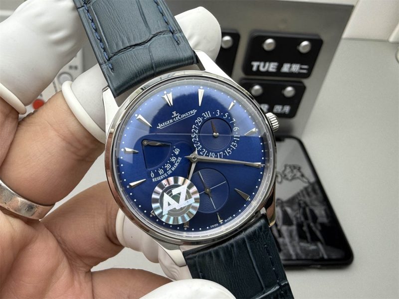 Jaeger-LeCoultre Master Control Reserve de Marche 1378480 1:1 Replica Blue Dial 39mm - Image 2