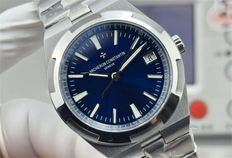 Vacheron Constantin Overseas 4500V Blue Dial 1:1 Replica Homage Watch - Image 2