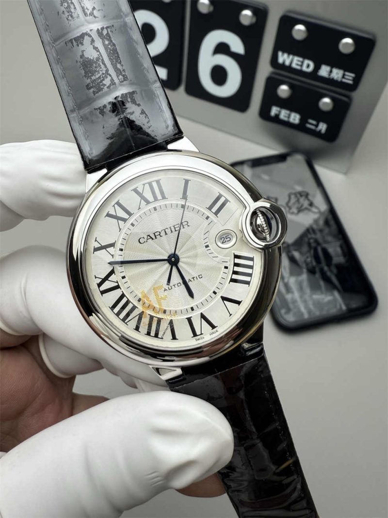 Cartier Ballon Bleu de Cartier 42mm W69016Z4 Style 1:1 Replica Watch Ballon Bleu de Cartier 42mm (W69016Z4 style) - Image 2