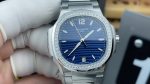 Women's Watch Nautilus 7118/1200A-001 Blue Diamond Bezel 1:1 Replica - Image 2