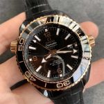Omega Seamaster Planet Ocean 600M Deep Black GMT 1:1 Replica Watch - Image 2