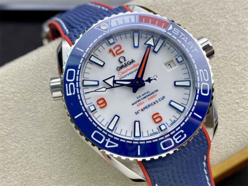 Omega Seamaster Planet Ocean 600M America’s Cup 43.5mm 1:1 Replica Diver Watch - Image 2