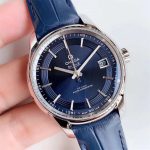 Omega De Ville Hour Vision 431.33.41.21.03.001 1:1 Replica Blue Watch - Image 2