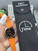 IWC Pilot Chronograph 41 IW388108 Replica – AMG Orange Dial 1:1 Homage - Image 2