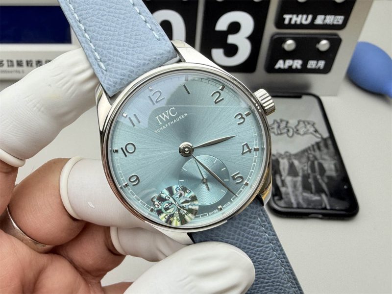 IWC Portugieser Automatic 40 IW358402 1:1 Replica White Gold Dress Watch - Image 2