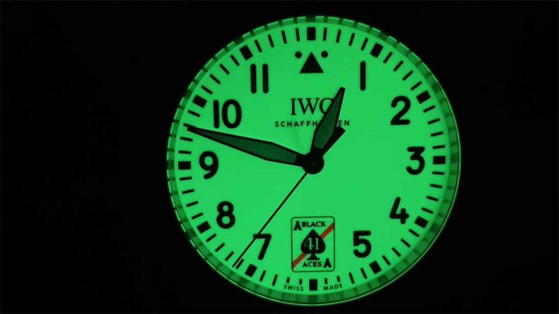 IWC Pilot IW326905 Ace of Spades 41mm Ceramic 1:1 Homage by M+ Factory - Image 2