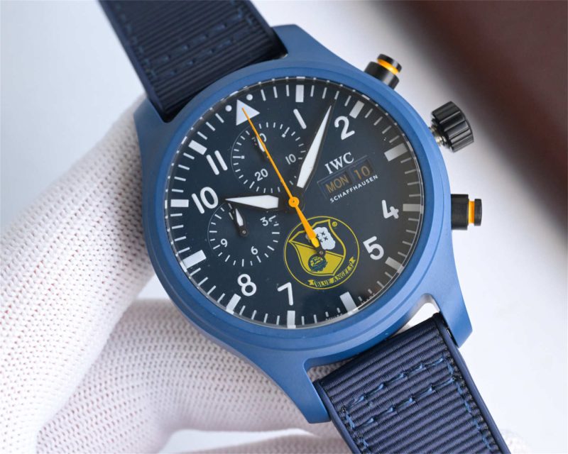 IWC Pilot’s Watch Chronograph Royal Maces IW389109 V3 1:1 Replica by ZF - Image 3
