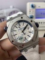 Audemars Piguet Royal Oak Offshore Diver 42mm 15710ST White Dial 1:1 Replica by APS Royal Oak Offshore Diver 42mm 15710ST.OO.A010CA.01 - Image 3