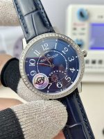 Jaeger-LeCoultre Rendez-Vous Night & Day 3468480 1:1 Replica – Blue Dial & Diamond Bezel 29mm - Image 3