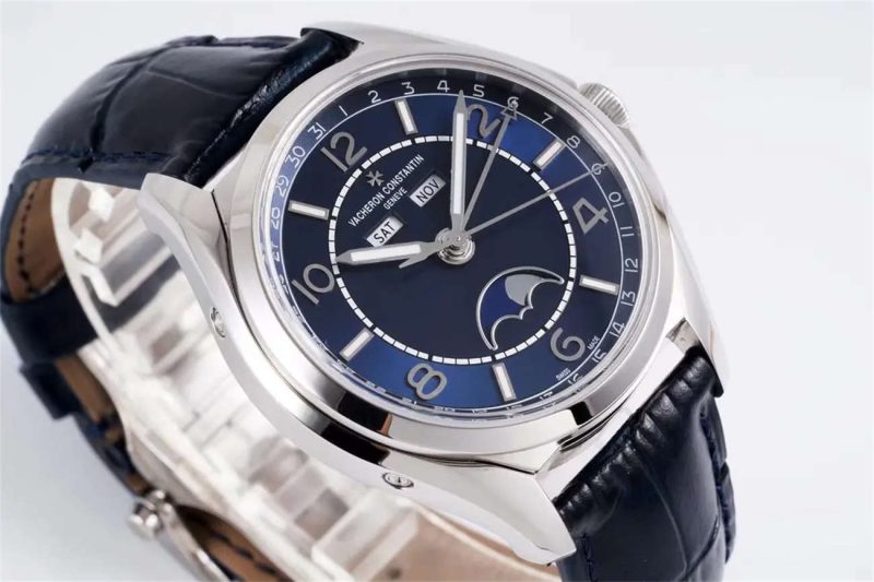 Vacheron Constantin FiftySix 4000E Full Calendar Moonphase 1:1 Replica Watch - Image 3