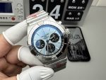 Breitling Chronomat 42 Blue Dial 1:1 Replica Automatic on Steel Bracelet - Image 3