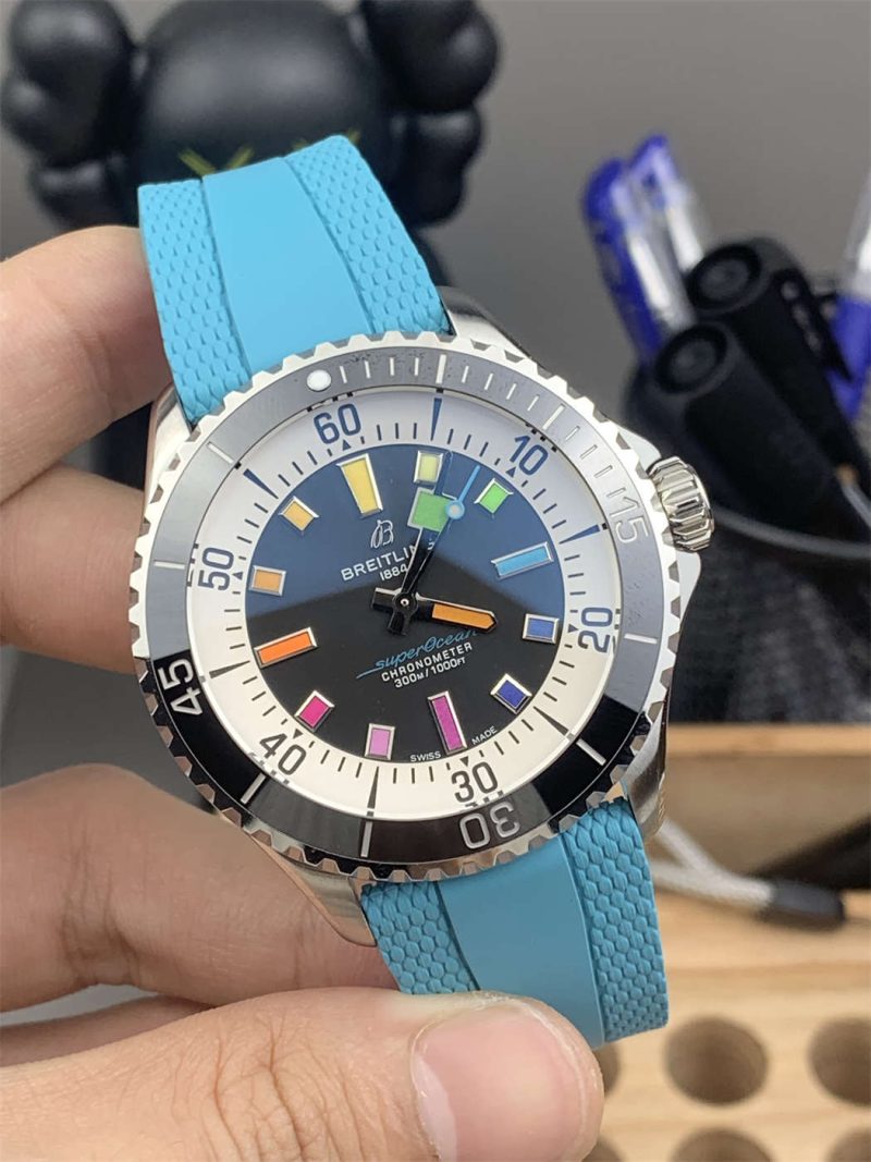 Breitling Superocean Automatic 42 A17375211B2S1 Rainbow 1:1 Replica by BLS Factory - Image 3