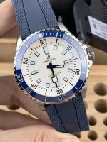 Breitling Superocean Automatic 42 Blue Bezel White Dial 1:1 Replica by BLS Factory - Image 3