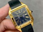 Cartier Santos Dumont XL WGSA0077 Black Lacquer 1:1 Replica Watch - Image 3