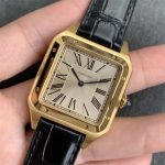 Cartier Santos Dumont XL Steel Quartz 1:1 Replica Dress Watch - Image 3