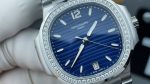 Women's Watch Nautilus 7118/1200A-001 Blue Diamond Bezel 1:1 Replica - Image 3