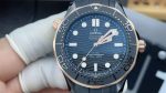 Omega Seamaster Diver 300M 43.5mm Black Ceramic Sedna Gold 1:1 Replica Homage - Image 3
