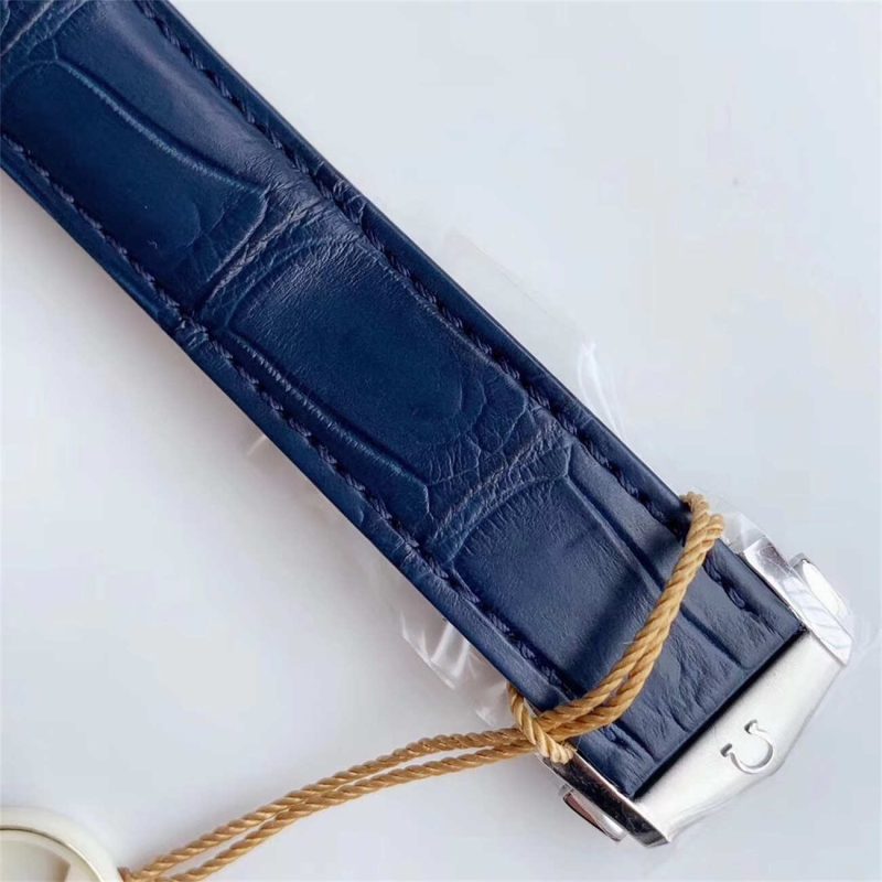 Omega De Ville Hour Vision 431.33.41.21.03.001 1:1 Replica Blue Watch - Image 3
