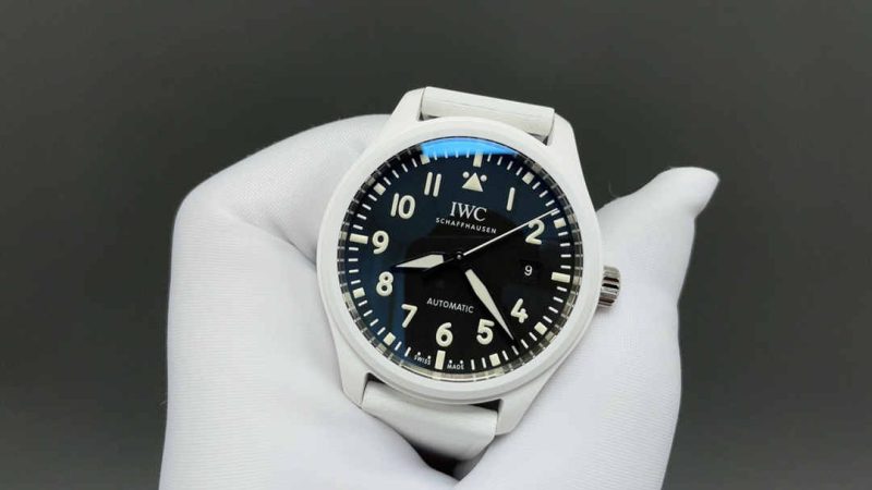 IWC Pilot’s Watch Automatic 41 TOP GUN Lake Tahoe IW328104 1:1 Replica by V7 Factory - Image 3