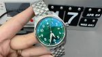 IWC Mark XX Green Dial 1:1 Replica Pilot Watch - Image 3
