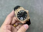 Audemars Piguet Royal Oak 15510OR Rose Gold 41mm Black Dial 1:1 Homage by APS Factory - Image 4