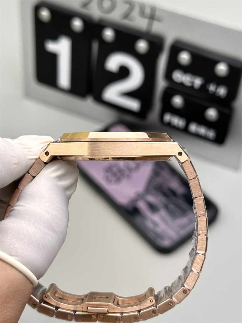 Audemars Piguet Royal Oak Double Balance Wheel Openworked 15407OR.OO.1220OR.01 Rose Gold 41mm 1:1 Replica - Image 4