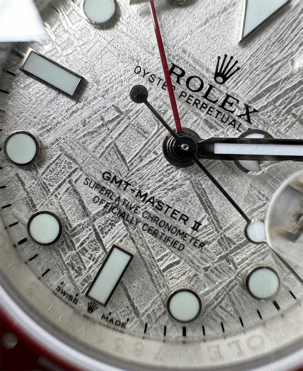 Rolex GMT-Master II 126719BLRO Meteorite Dial Replica – V3 Pepsi Bezel 40mm