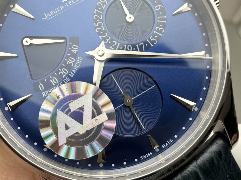 Jaeger-LeCoultre Master Control Reserve de Marche 1378480 1:1 Replica Blue Dial 39mm - Image 4