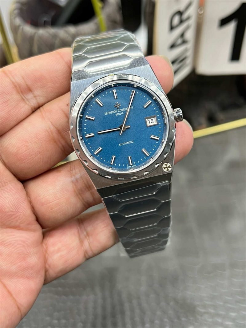 Vacheron Constantin Historiques 222 Blue Dial 37mm 1:1 Replica Watch - Image 4