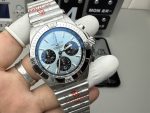 Breitling Chronomat 42 Blue Dial 1:1 Replica Automatic on Steel Bracelet - Image 4