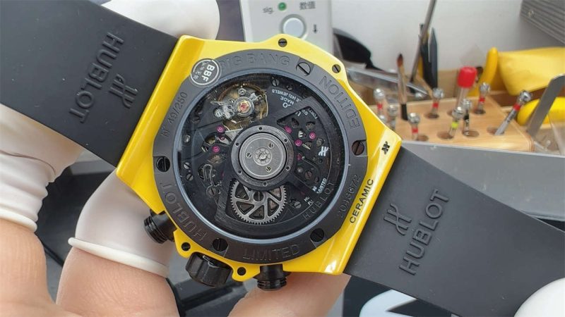Hublot Big Bang Unico Yellow Magic 441 1:1 Ceramic Replica by BBF Factory - Image 4