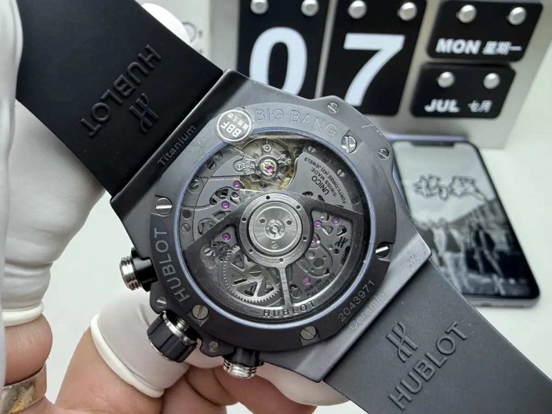 Hublot Big Bang Unico Black Magic 441.CI.1170.RX 1:1 Replica 44mm Ceramic - Image 4