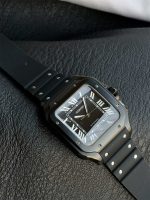 Cartier Santos de Cartier ADLC WSSA0039 Black 1:1 Replica Watch - Image 4