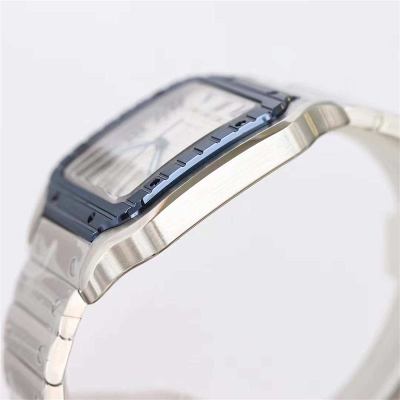 Cartier Santos de Cartier WSSA0047 Blue Bezel 1:1 Replica by GF Factory - Image 4