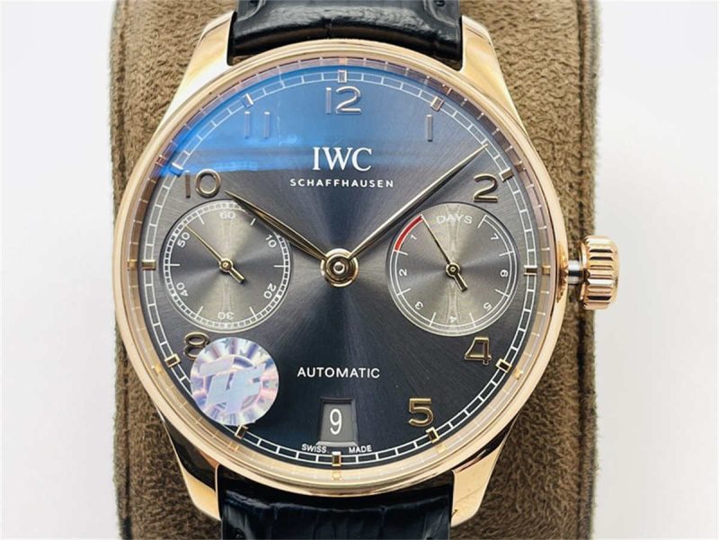 IWC IW500702 Portugieser 7-Day Automatic Rose Gold 1:1 Replica Watch - Image 4