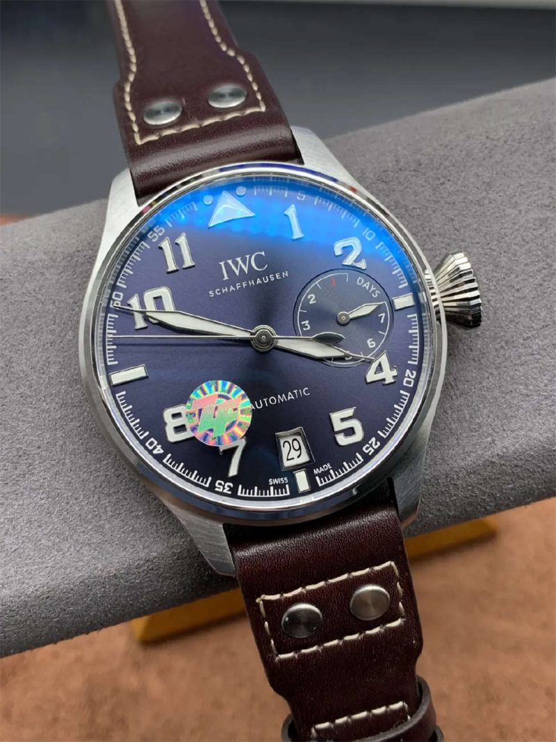 IWC Big Pilot IW500908 Le Petit Prince 46mm Blue Dial 1:1 Replica by ZF Factory - Image 4