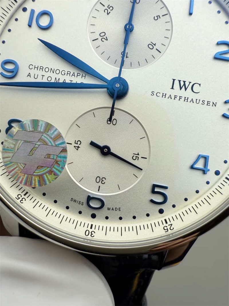 IWC Portugieser Chronograph IW371446 41mm Black 1:1 Replica Watch - Image 4