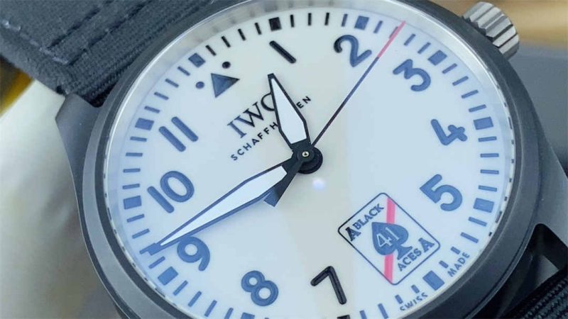 IWC Pilot IW326905 Ace of Spades 41mm Ceramic 1:1 Homage by M+ Factory - Image 4