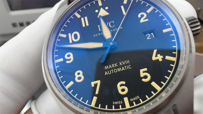 IWC Pilot’s Watch Mark XVIII Titanium V7 1:1 Replica Homage - Image 4
