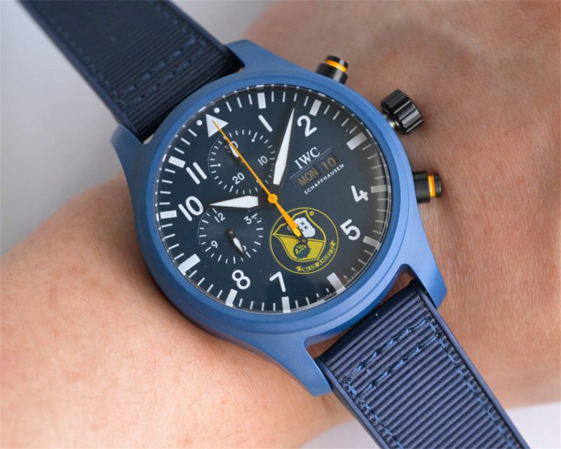 IWC Pilot’s Watch Chronograph Royal Maces IW389109 V3 1:1 Replica by ZF - Image 5