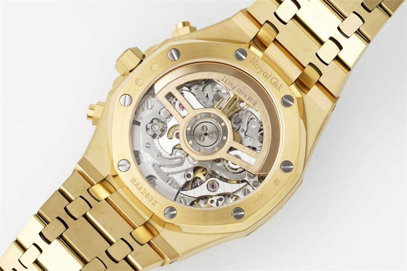 Audemars Piguet Royal Oak Chronograph 26240BA.OO.1320BA.02 1:1 Replica in Yellow Gold by APS Factory - Image 5