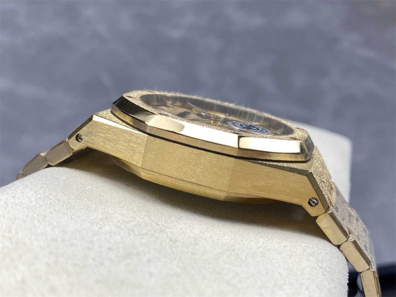 Audemars Piguet Royal Oak Chronograph 26240BA.GG.1324BA.01 APS Frosted Gold 1:1 Replica - Image 5