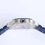 Cartier Santos de Cartier WSSA0047 Blue Rubber Strap 1:1 Replica Watch - Image 5
