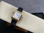 Cartier Santos Dumont XL Gold/White 1:1 Swiss Quartz Replica Watch - Image 5